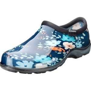 Sloggers NEW Slip On Waterproof Floral Rain Gardening Clogs Shoes Sz 10